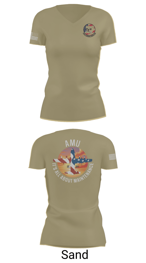 Womens Short Sleeve Vneck Shirt, , Air Force, Teamtime, Team time, sublimation, custom sports apparel, team uniforms, spirit wear, spiritwear, sports uniforms, custom shirts, team store, custom team store, fundraiser sports, apparel fundraiser