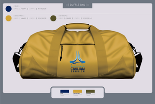 Duffle Bag, 9th Civil Engineer Squadron, , Teamtime, Team time, sublimation, custom sports apparel, team uniforms, spirit wear, spiritwear, sports uniforms, custom shirts, team store, custom team store, fundraiser sports, apparel fundraiser
