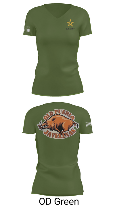 Old Pueblo 62113745 Women's Short Sleeve V-neck Shirt - 48
