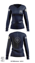 MSRON-11 28589297 Women's Long Sleeve V-neck Shirt - 105 (3)