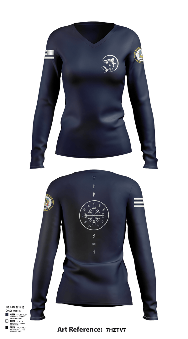 Womens Long Sleeve Vneck Shirt, MSRON-11, , Teamtime, Team time, sublimation, custom sports apparel, team uniforms, spirit wear, spiritwear, sports uniforms, custom shirts, team store, custom team store, fundraiser sports, apparel fundraiser