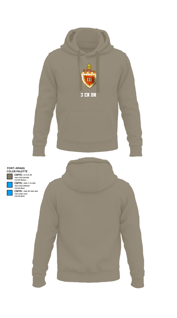 Hoodie, 3 EN BN, , Teamtime, Team time, sublimation, custom sports apparel, team uniforms, spirit wear, spiritwear, sports uniforms, custom shirts, team store, custom team store, fundraiser sports, apparel fundraiser