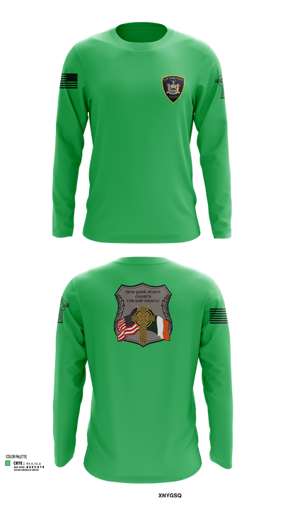 NYS Court Officer 64185384 Long Sleeve Performance Shirt 10