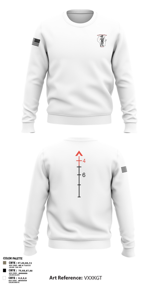 Crew Neck Sweatshirt, WIARNG Marksmanship, , Teamtime, Team time, sublimation, custom sports apparel, team uniforms, spirit wear, spiritwear, sports uniforms, custom shirts, team store, custom team store, fundraiser sports, apparel fundraiser
