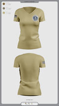 PREVENTATIVE MEDICINE 15778296 Women's Short Sleeve V-neck Shirt - 3