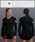 Battalion 1 29533979 Women's Long Sleeve V-neck Shirt - 12