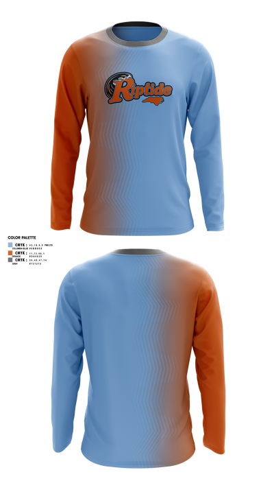 Carolina Riptide 96091150 Long Sleeve Performance Shirt 9