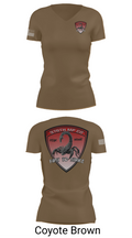 978th Military Police Company 16127103 Women's Short Sleeve V-neck Shirt - 8