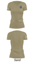NAVSUBTRACENPAC 48125682 Women's Short Sleeve V-neck Shirt - 84