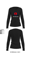 Army National GuardCruise 18160230 Women's Long Sleeve V-neck Shirt - 21