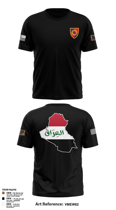 617th MP DET 12589196 Old School Cotton Feel Shirt - 6