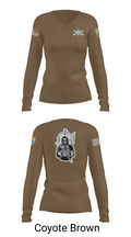 HHC Mortars 63835758 Women's Long Sleeve V-neck Shirt - 17
