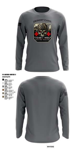 Long Sleeve Performance Shirt, 7248th MSU, , Teamtime, Team time, sublimation, custom sports apparel, team uniforms, spirit wear, spiritwear, sports uniforms, custom shirts, team store, custom team store, fundraiser sports, apparel fundraiser