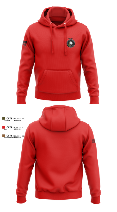 C CO 2-13th AVN REGT 33503079 Hoodie - 3