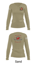 Bravo Battery 3-7 FA 34354529 Women's Long Sleeve V-neck Shirt - 97