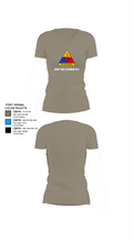 261st BSC CAVEMAN PLT 28746409 Women's Short Sleeve V-neck Shirt - 64