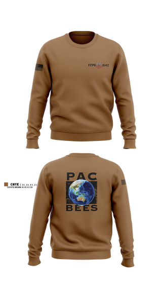 Crew Neck Sweatshirt, NMCB 4, Navy, Teamtime, Team time, sublimation, custom sports apparel, team uniforms, spirit wear, spiritwear, sports uniforms, custom shirts, team store, custom team store, fundraiser sports, apparel fundraiser