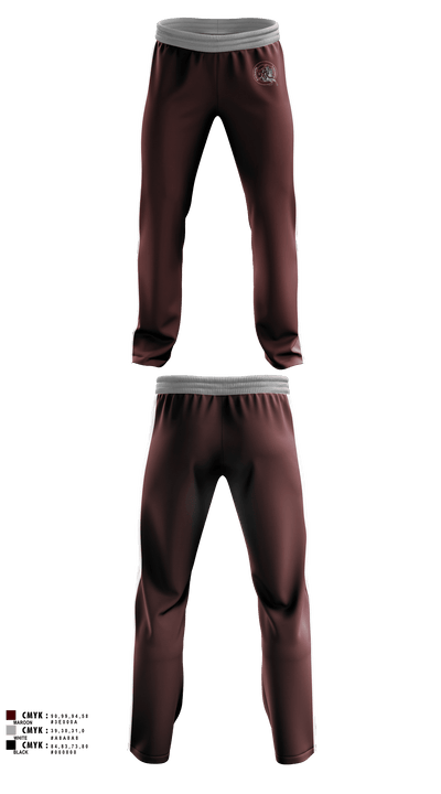 Amherst Lancers Tennis 86018509 Sweatpants - 2