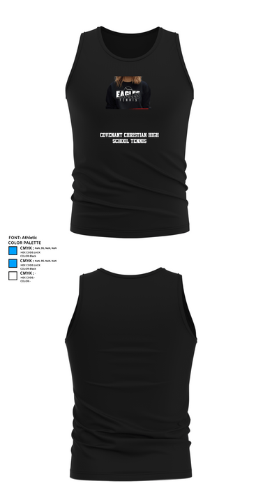 Covenant Christian High School Tennis 45149175 Tank Top - 32