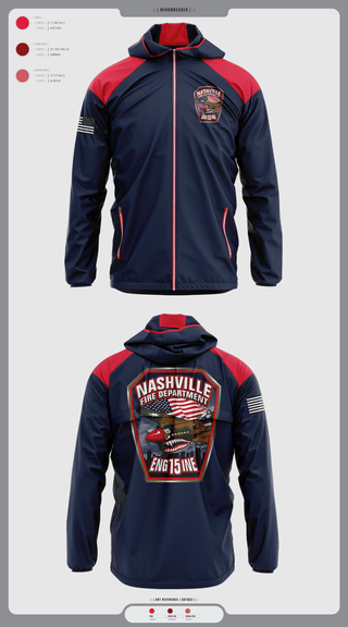 Windbreaker, Engine 15, , Teamtime, Team time, sublimation, custom sports apparel, team uniforms, spirit wear, spiritwear, sports uniforms, custom shirts, team store, custom team store, fundraiser sports, apparel fundraiser