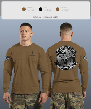 Long Sleeve Performance Shirt, FLYING CREW CHIEFS, , Teamtime, Team time, sublimation, custom sports apparel, team uniforms, spirit wear, spiritwear, sports uniforms, custom shirts, team store, custom team store, fundraiser sports, apparel fundraiser