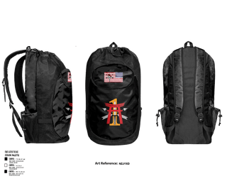 Gear Bag, D.B. Coopers, Army, Teamtime, Team time, sublimation, custom sports apparel, team uniforms, spirit wear, spiritwear, sports uniforms, custom shirts, team store, custom team store, fundraiser sports, apparel fundraiser