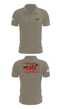 E co. 1-189th 4920111 Short Sleeve Performance Polo - 64