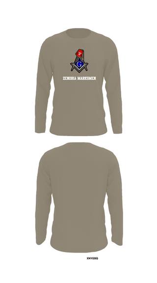 Long Sleeve Performance Shirt, Zenobia Marksmen, , Teamtime, Team time, sublimation, custom sports apparel, team uniforms, spirit wear, spiritwear, sports uniforms, custom shirts, team store, custom team store, fundraiser sports, apparel fundraiser