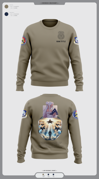Crew Neck Sweatshirt, , Marines, Teamtime, Team time, sublimation, custom sports apparel, team uniforms, spirit wear, spiritwear, sports uniforms, custom shirts, team store, custom team store, fundraiser sports, apparel fundraiser