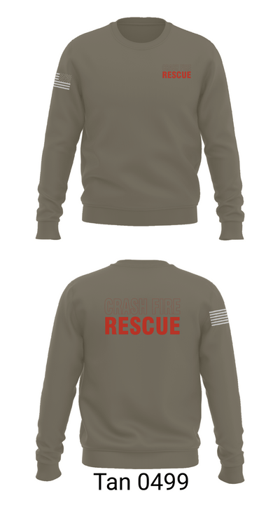 ISA Air base Fire Dept. 19172110 Crew Neck Sweatshirt - 65