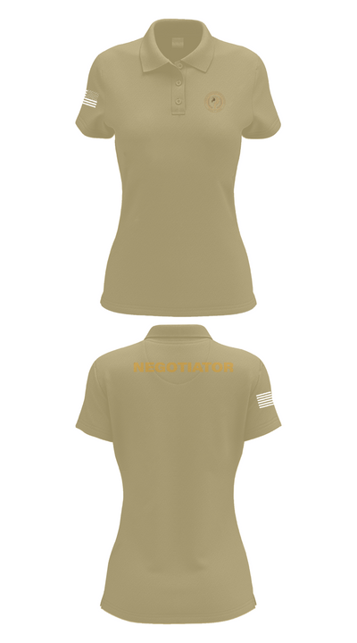 Montgomery County Police CNT 46228172 Women's Short Sleeve Performance Polo  - 90