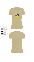 2nd BN (LS) 349th RGT 90715195 Women's Short Sleeve V-neck Shirt - 84