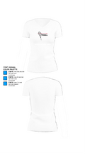 Hauser High School Tennis 30173283 Women's Short Sleeve V-neck Shirt - 18