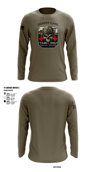 Long Sleeve Performance Shirt, 7248th MSU, , Teamtime, Team time, sublimation, custom sports apparel, team uniforms, spirit wear, spiritwear, sports uniforms, custom shirts, team store, custom team store, fundraiser sports, apparel fundraiser