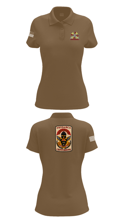 Kirk U.S. Army Health Clinic 36781561 Women's Short Sleeve Performance Polo  - 15