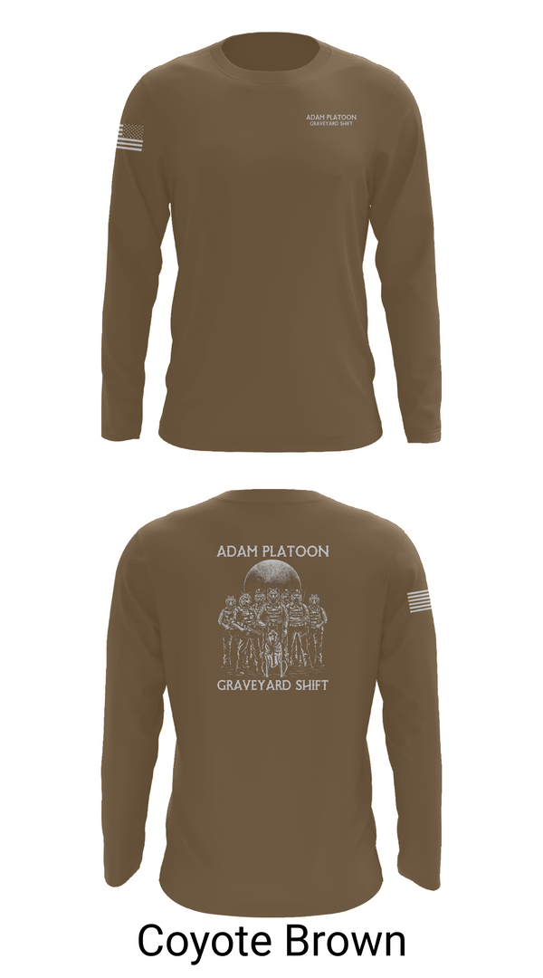 Long Sleeve Performance Shirt, Adam Platoon, , Teamtime, Team time, sublimation, custom sports apparel, team uniforms, spirit wear, spiritwear, sports uniforms, custom shirts, team store, custom team store, fundraiser sports, apparel fundraiser