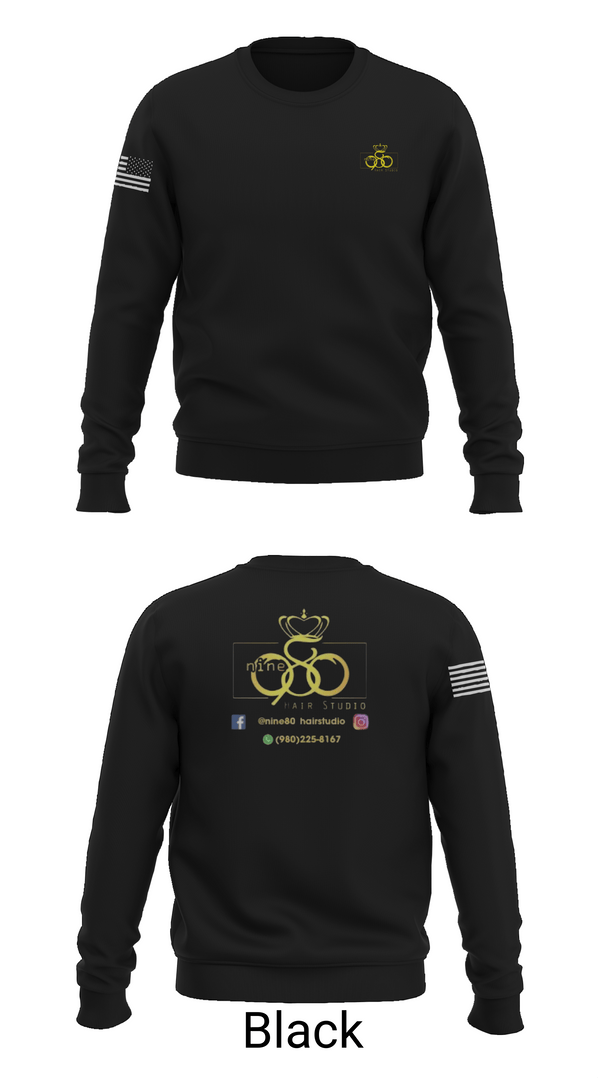 Crew Neck Sweatshirt, Nine80, , Teamtime, Team time, sublimation, custom sports apparel, team uniforms, spirit wear, spiritwear, sports uniforms, custom shirts, team store, custom team store, fundraiser sports, apparel fundraiser