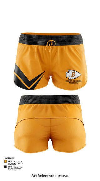 Track Shorts, Belmont High School Track & Field, Track & Field, Teamtime, Team time, sublimation, custom sports apparel, team uniforms, spirit wear, spiritwear, sports uniforms, custom shirts, team store, custom team store, fundraiser sports, apparel fundraiser