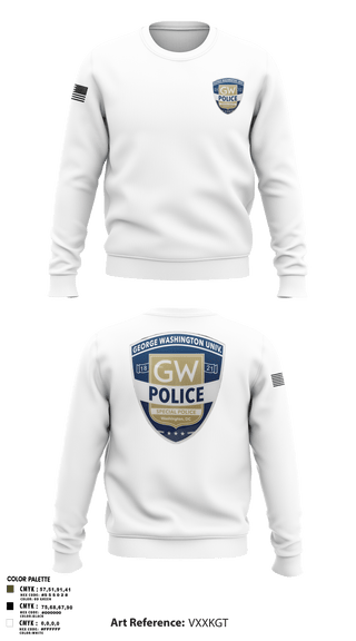 Crew Neck Sweatshirt, GWPD, , Teamtime, Team time, sublimation, custom sports apparel, team uniforms, spirit wear, spiritwear, sports uniforms, custom shirts, team store, custom team store, fundraiser sports, apparel fundraiser