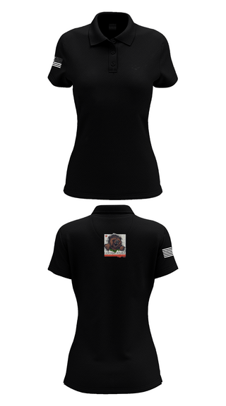 Womens Short Sleeve Performance Polo, 1106th TASMG, , Teamtime, Team time, sublimation, custom sports apparel, team uniforms, spirit wear, spiritwear, sports uniforms, custom shirts, team store, custom team store, fundraiser sports, apparel fundraiser
