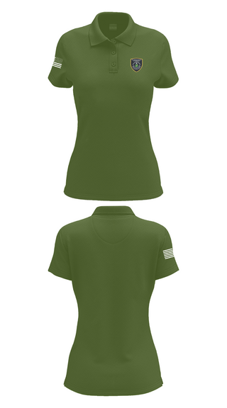 Womens Short Sleeve Performance Polo, D.O.E. Protective Force, , Teamtime, Team time, sublimation, custom sports apparel, team uniforms, spirit wear, spiritwear, sports uniforms, custom shirts, team store, custom team store, fundraiser sports, apparel fundraiser