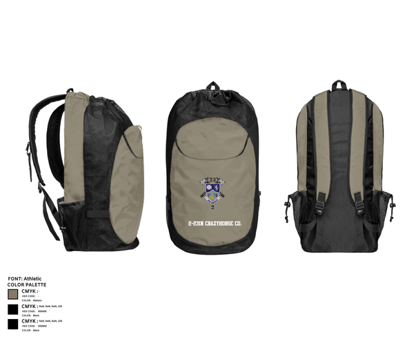 Gear Bag, 2-23IN CRAZYHORSE CO., , Teamtime, Team time, sublimation, custom sports apparel, team uniforms, spirit wear, spiritwear, sports uniforms, custom shirts, team store, custom team store, fundraiser sports, apparel fundraiser