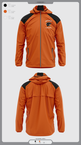 Windbreaker, Superior Panthers, Baseball, Teamtime, Team time, sublimation, custom sports apparel, team uniforms, spirit wear, spiritwear, sports uniforms, custom shirts, team store, custom team store, fundraiser sports, apparel fundraiser