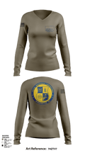 Naval Research Lab 68705363 Women's Long Sleeve V-neck Shirt - 105