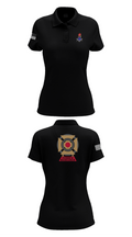 Zenobia marksmen Women's Short Sleeve Performance Polo  - 16