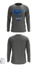 Mara Colts Long Sleeve Performance Polo - 12