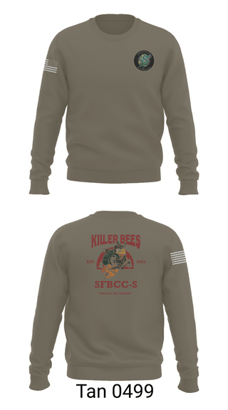 Crew Neck Sweatshirt, 1SFG(A), 3rd BN, BSC, , Teamtime, Team time, sublimation, custom sports apparel, team uniforms, spirit wear, spiritwear, sports uniforms, custom shirts, team store, custom team store, fundraiser sports, apparel fundraiser
