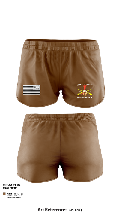 Alpha Company 1-138th Infantry Regiment 86891833 Ranger Panties - 101