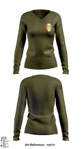 88th Artillery Detachment 75838133 Women's Long Sleeve V-neck Shirt - 1