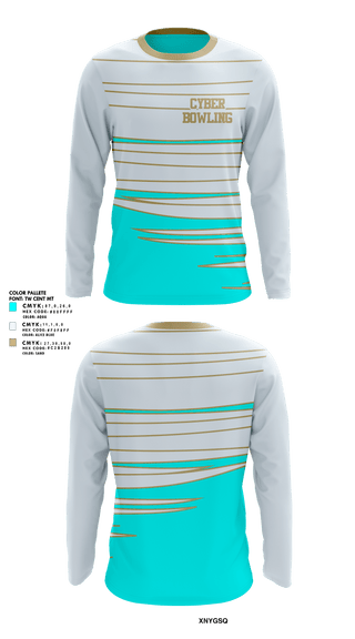 Long Sleeve Performance Shirt, cyber, Bowling, Teamtime, Team time, sublimation, custom sports apparel, team uniforms, spirit wear, spiritwear, sports uniforms, custom shirts, team store, custom team store, fundraiser sports, apparel fundraiser
